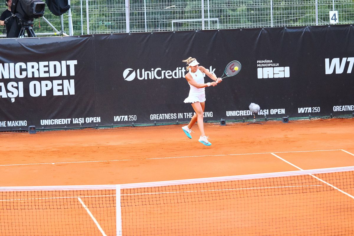 Irina Begu -  Jaqueline Cristian, semifinală la UniCredit Iași Open