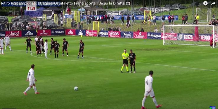 Răzvan Marin a jucat 45 de minute în amicalul Cagliari - Ospitaletto 3-1