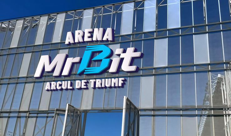 Arena Arcul de Triumf se va numi „Arena Mr. Bit Arcul de Triumf” / foto: Facebook Complexul Sportiv Național 