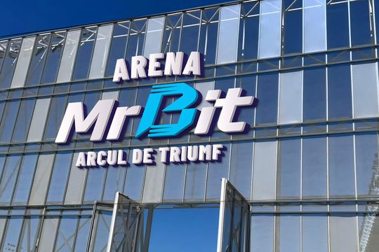 Arena Arcul de Triumf se va numi „Arena Mr. Bit Arcul de Triumf” / foto: Facebook Complexul Sportiv Național "Arcul de Triumf"