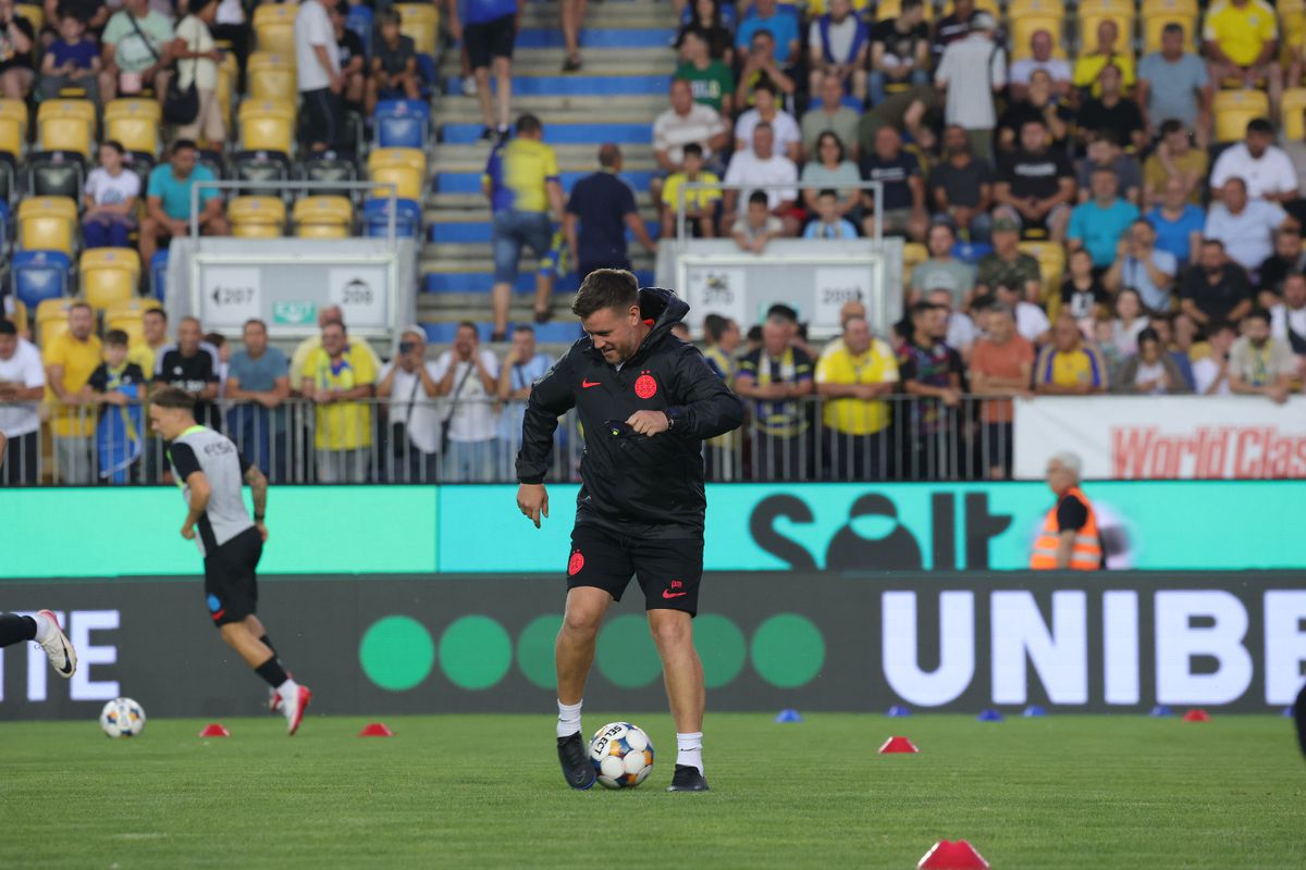 Petrolul - FCSB, imagini de la încălzire / Foto: Ionuț Iordache GSP