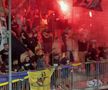 Ultrașii au aprins zeci de torțe și fumigene la Petrolul - FCSB. Foto: Andrei Crăițoiu (GSP.RO)