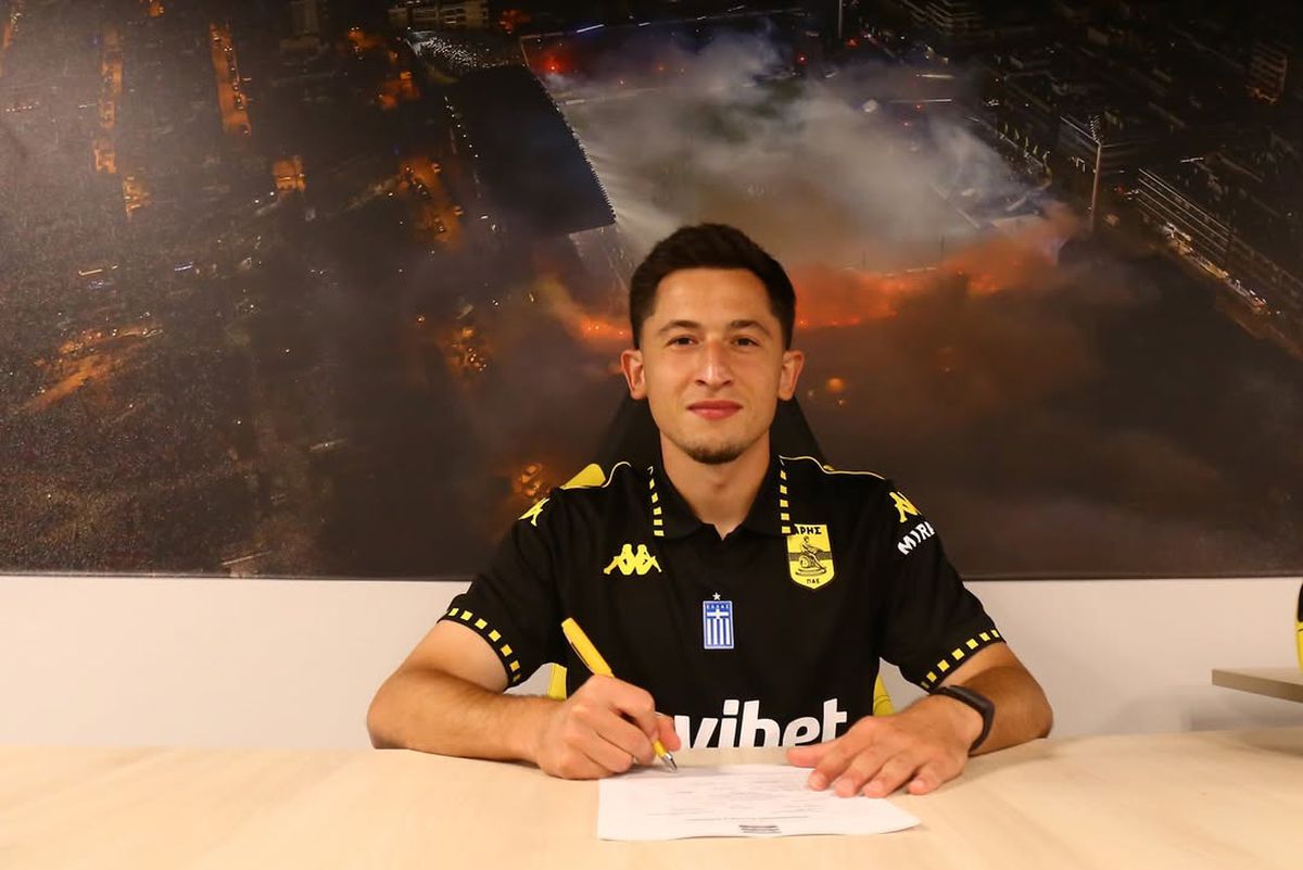 Moruțan, primele imagini în tricoul lui Aris