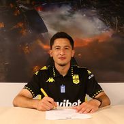 Moruțan, primele imagini în tricoul lui Aris/ foto Instagram @arisfc_official