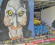 Scenografie spectaculoasă la Petrolul – FCSB, inspirată din filmele horror. FOTO: Andrei Crăițoiu (GSP.RO)