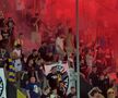 Ultrașii au aprins zeci de torțe și fumigene la Petrolul - FCSB. Foto: Andrei Crăițoiu (GSP.RO)