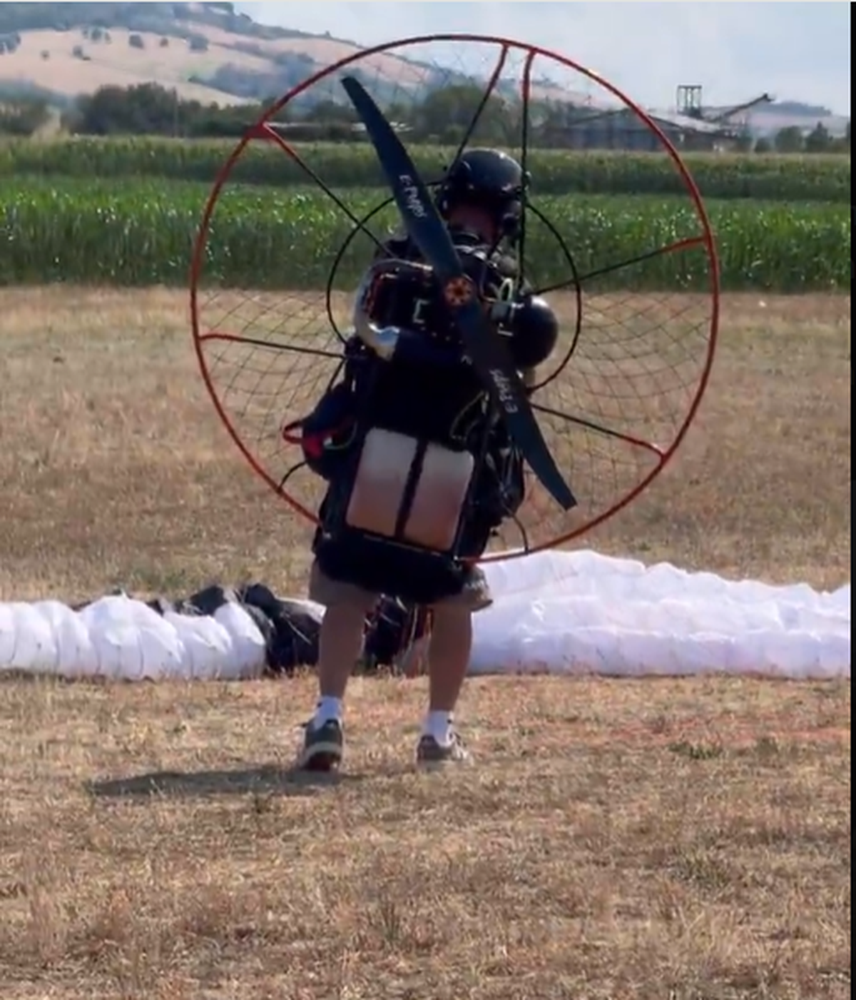 Decesul lui Felix Baumgartner, ultimele imagini surprinse de Mihaela Rădulescu