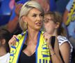 Andreea Hanca a fost prezentă la meciul Petrolul - FCSB. Foto: Ionuț Iordache (GSP.RO)