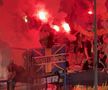 Ultrașii au aprins zeci de torțe și fumigene la Petrolul - FCSB. Foto: Andrei Crăițoiu (GSP.RO)