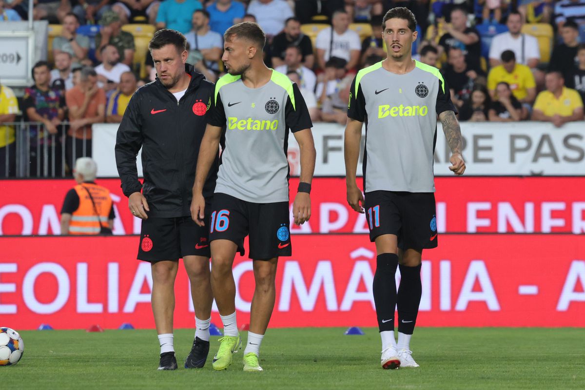 Petrolul - FCSB, imagini de la încălzire / Foto: Ionuț Iordache GSP