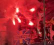 Ultrașii au aprins zeci de torțe și fumigene la Petrolul - FCSB. Foto: Andrei Crăițoiu (GSP.RO)