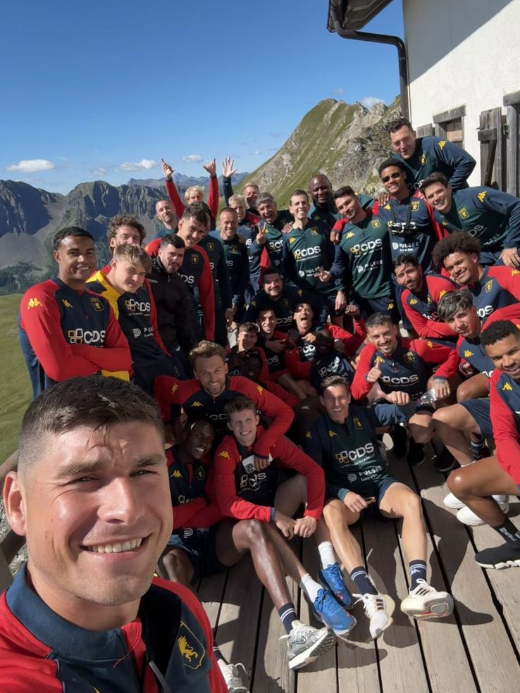 Nicolae Stanciu, în primul stagiu de pregătire cu Genoa / Foto: X Genoa CFC