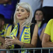 Andreea Hanca a fost prezentă la meciul Petrolul - FCSB. Foto: Ionuț Iordache (GSP.RO)