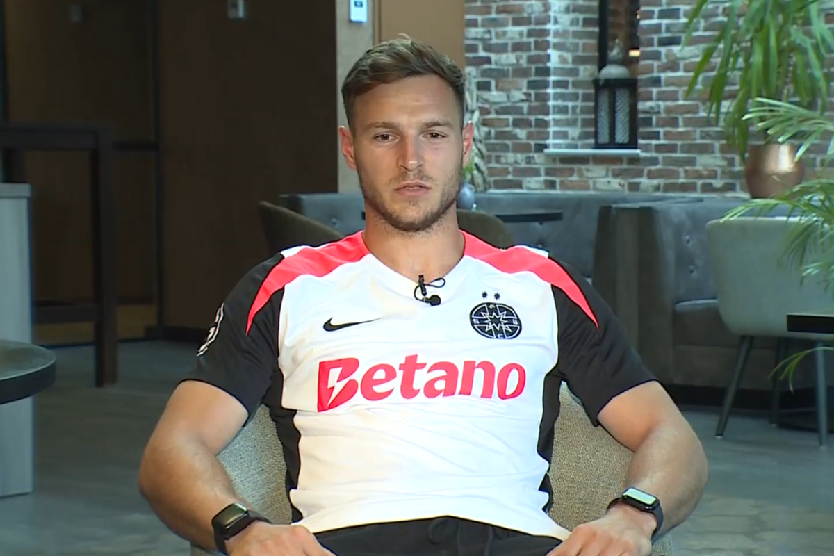 Dennis Politic: „Gigi Becali e amuzant prin unele declarații” + Colegul de la FCSB pe care îl admiră: „Mi-a dat idei bune”