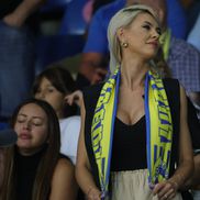 Andreea Hanca a fost prezentă la meciul Petrolul - FCSB. Foto: Ionuț Iordache (GSP.RO)