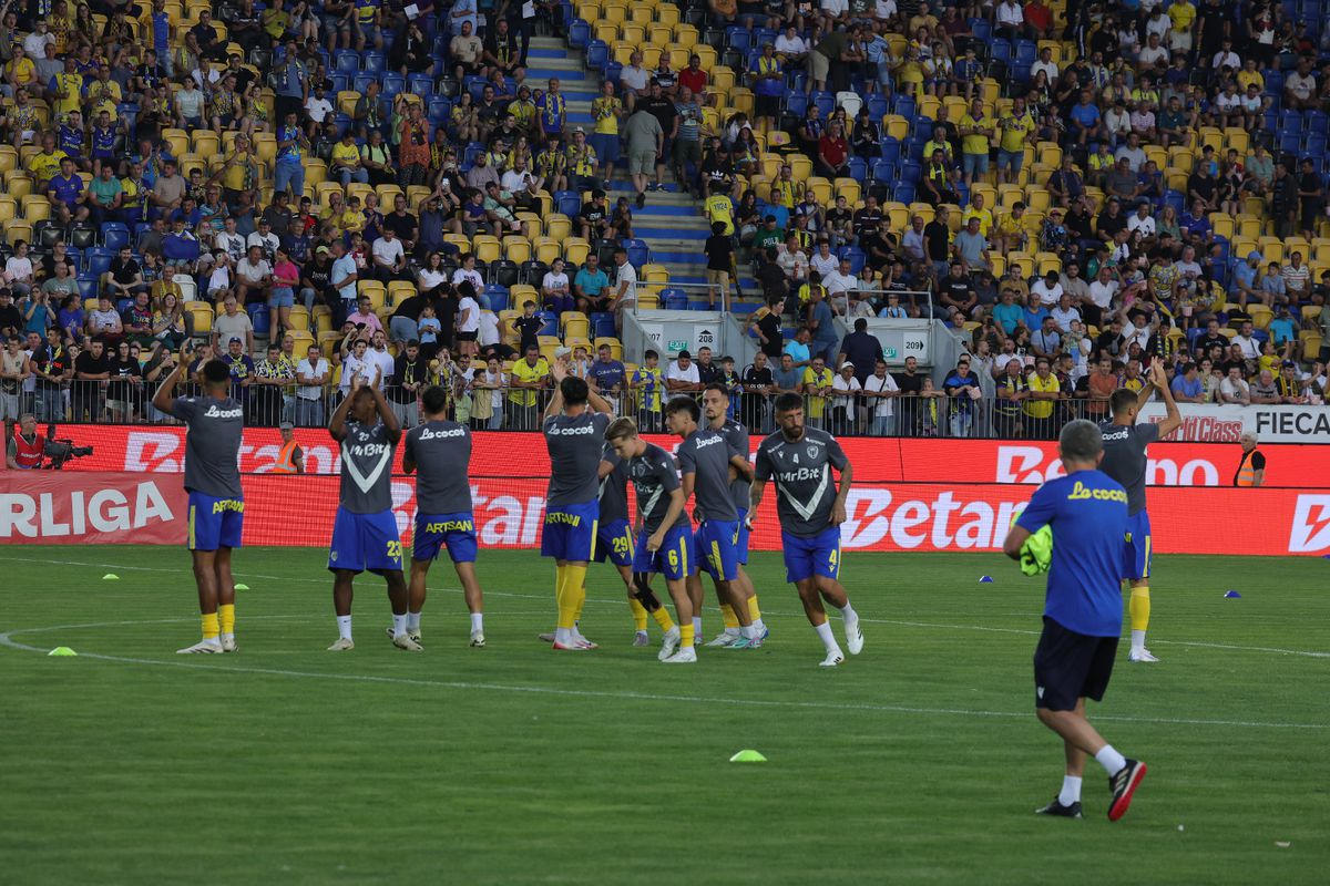 Petrolul - FCSB, imagini de la încălzire / Foto: Ionuț Iordache GSP