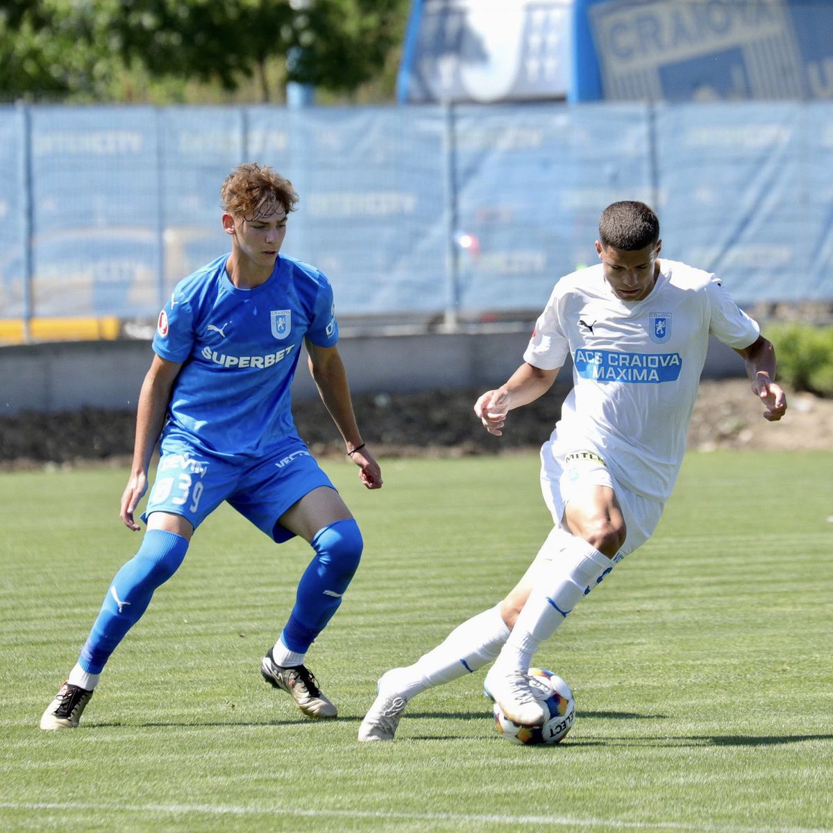 Universitatea Craiova, amical cu echipa U18