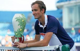 ATP CINCINNATI // VIDEO Rețineți numele! Daniil Medvedev câștigă primul titlu de Masters al carierei » Salt important în clasamentul ATP: a intrat în TOP 5!