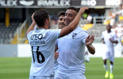 FCSB - VITORIA GUIMARAES // VIDEO Pas greșit pentru Guimaraes, la ultimul test înaintea duelului cu FCSB » Atenție, au marcat un gol fantastic!