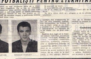 Bogdan Bănuță ar fi împlinit azi 54 de ani! Accidentul cutremurător care a curmat viața fotbalistului comparat cu Hagi: „Era sub mașină, i se vedea numai bazinul”