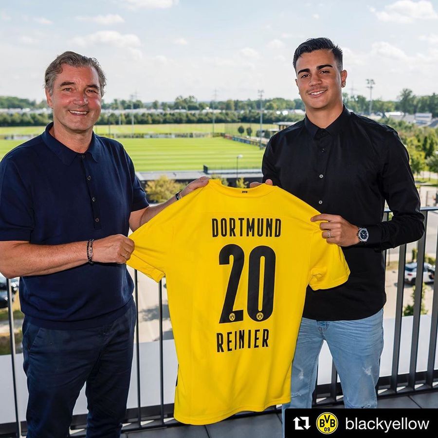 Reinier Jesus la BVB // foto: Instagram @ reinier.jesus