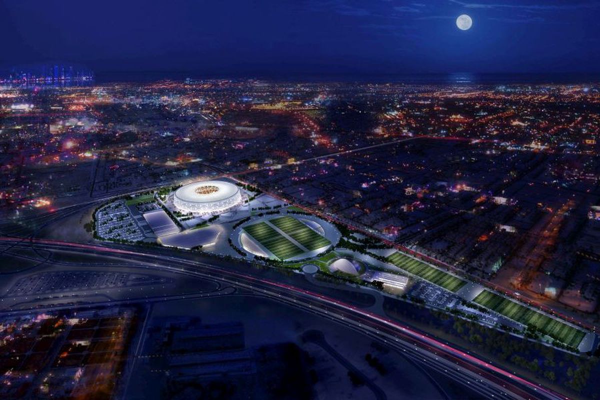 GALERIE FOTO Fabulos! Cum arată stadioanele din Qatar pe care se va juca Cupa Mondială din 2022: design futurist și aer condiționat în tribune
