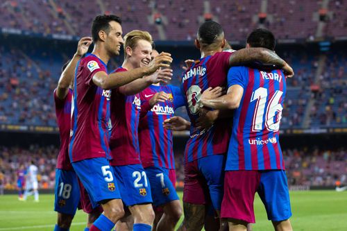 FC Barcelona, la meciul cu Real Sociedad, câștigat cu scorul de 4-2.
Foto:Imago