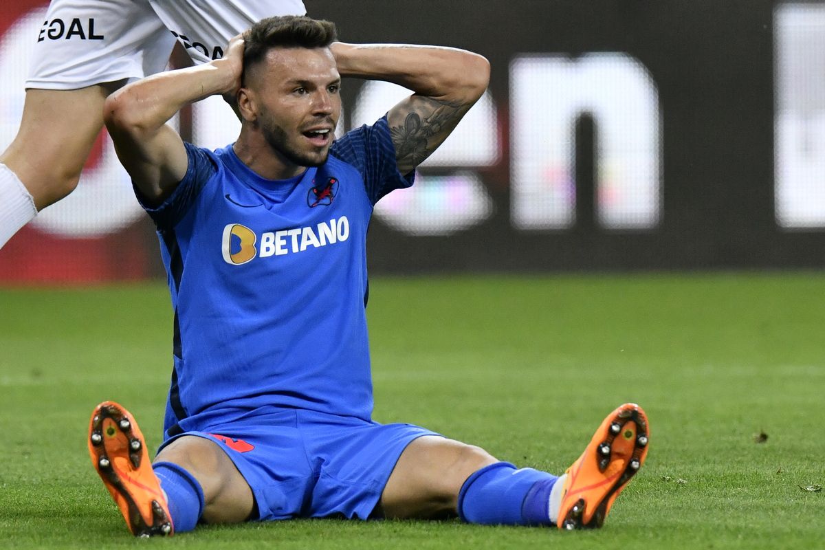 FCSB, ghinion teribil în meciul cu Viking » Monitorizarea InStat e frapantă!