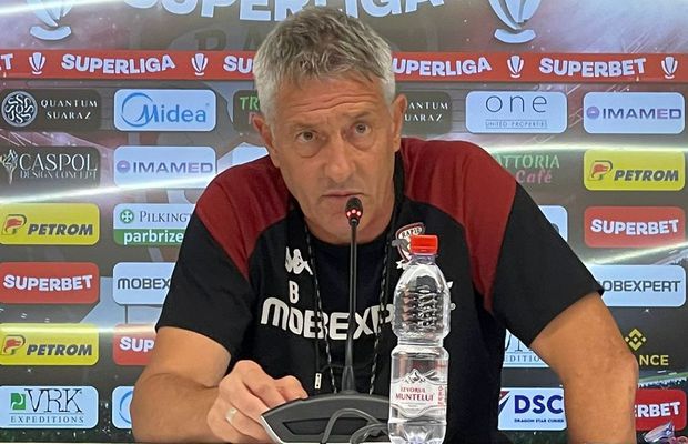 Cristiano Bergodi s-a enervat în conferința de presă: „E incredibil ce s-a scris! E prea mult!” » Pe cine a luat în colimator