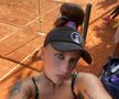 Jucătoarea de tenis Andreea Prisăcariu. Foto: Instagram