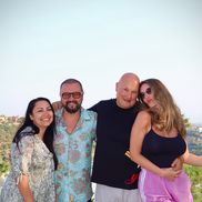 Arpad Paszkany, în vacanță cu iubita Antonela, Andra și Cătălin Măruță