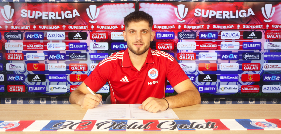 Paul Iacob a plecat de la Rapid și a fost prezentat la alt club din Superligă: „Echipă de tradiție, sunt bucuros!”