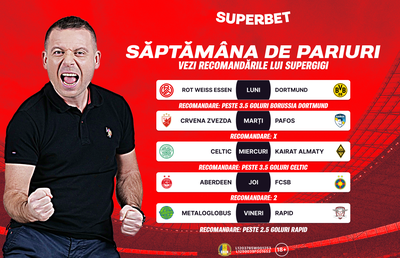 Săptămâna de pariuri: în SuperSocial, începi cu dreptul