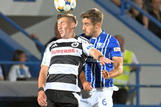 Andrei Gheorghiță s-a remarcat la debutul la U Cluj, apoi a atacat subtil FCSB: „Când antrenorul îți zice asta, normal că ai mai multe realizări!”