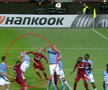 CFR CLUJ - LAZIO 2-1 // FOTO Noroc că nu e VAR! „Vulpoiul” Djokovic l-a păcălit pe arbitru și a obținut un penalty-ul din care Deac a egalat