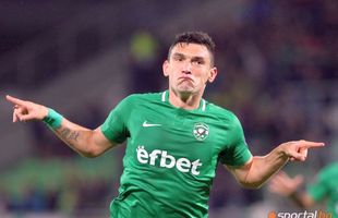 LUDOGOREȚ - ȚSKA MOSCOVA 5-1 // VIDEO Claudiu Keșeru, hattrick de senzație în Europa League! Primul gol a fost COLOSAL