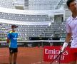 Novak Djokovic a fost încurcat de arbitru cu Federer