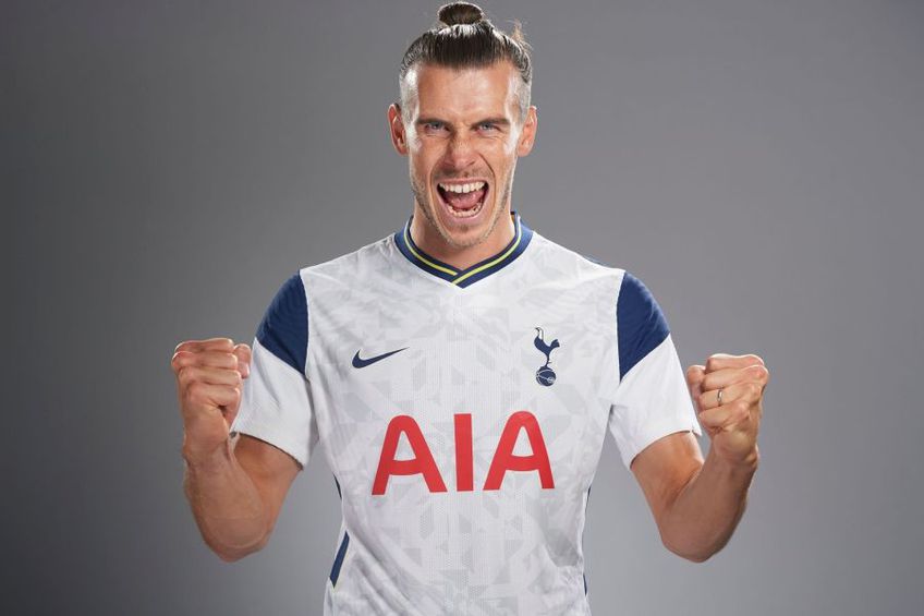 Gareth Bale, prezentat oficial la Tottenham Hotspur FOTO: twitter.com/SpursOfficial