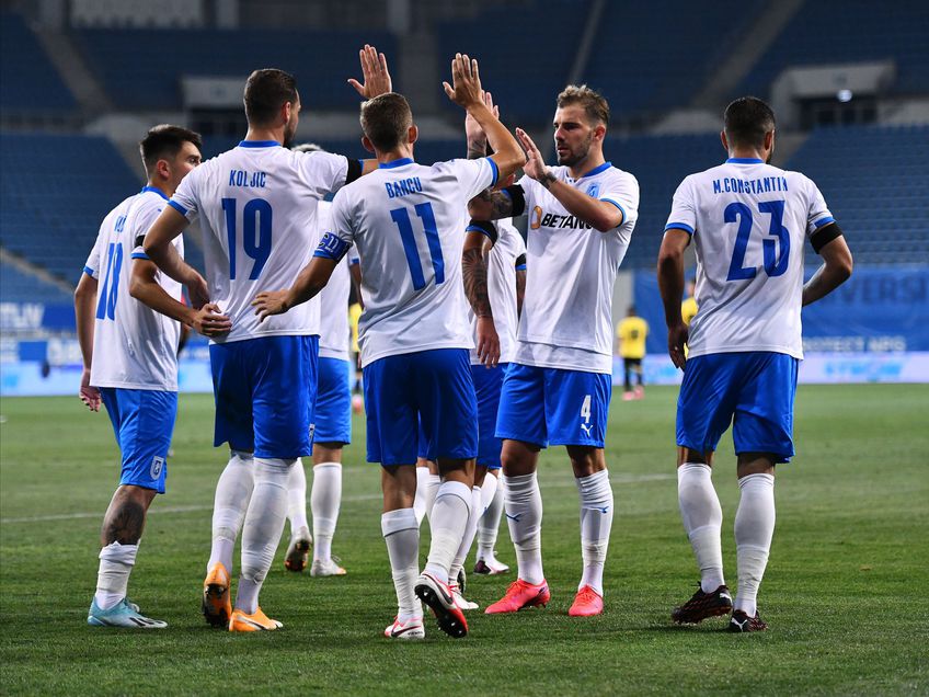 Craiova a învins-o pe FC Voluntari, scor 2-1, în etapa cu numărul 4 din Liga 1.