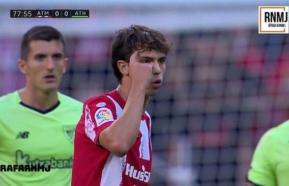 Scandal uriaș în Spania! Arbitrul l-a eliminat pe Joao Felix și a fost amenințat de oficialii lui Atletico