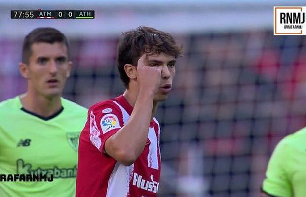 Scandal uriaș în Spania! Arbitrul l-a eliminat pe Joao Felix și a fost amenințat de oficialii lui Atletico