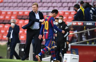 Koeman s-a apărat de critici folosindu-se de Messi: „Cu el în teren, am pierdut 2-8 cu Bayern”