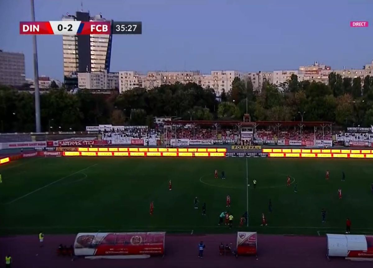 Dinamo - Botoșani 1-2 » Probleme cu nocturna în Ștefan cel Mare + emoții pentru „câini”: riscau să piardă meciul la „masa verde”