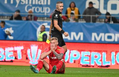 Jucătorul refuzat de Craiova și adus de MM la FCSB, erori grave în Bănie » A greșit la alte 3 goluri în acest sezon