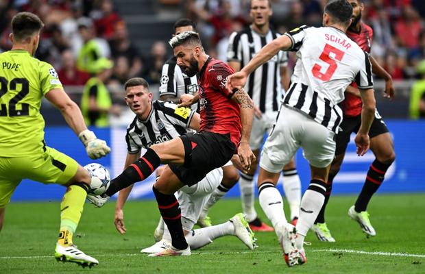 20 de minute de furie în Liga Campionilor » Statistică dată peste cap în Milan - Newcastle: nu se mai întâmplase din 2003!