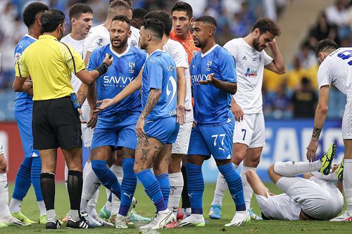 Neymar, la un pas de eliminare. Foto: Imago Images