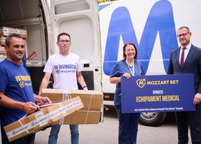 Mozzart Bet echipează cu aparatură medicală spitalul județean „Pius Brinzeu” din Timisoara