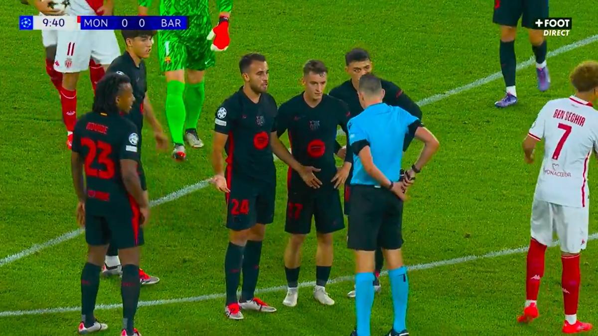 Stupoare la Monaco! Improvizația lui Flick, gafă uriașă: Barcelona a rămas în 10 oameni în minutul 10