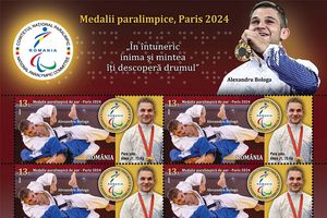 Timbre speciale dedicate medaliaților români la Jocurile Paralimpice de la Paris