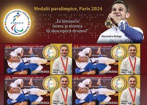 Timbre speciale dedicate medaliaților români la Jocurile Paralimpice de la Paris